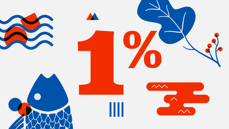 1% for the planet logo
