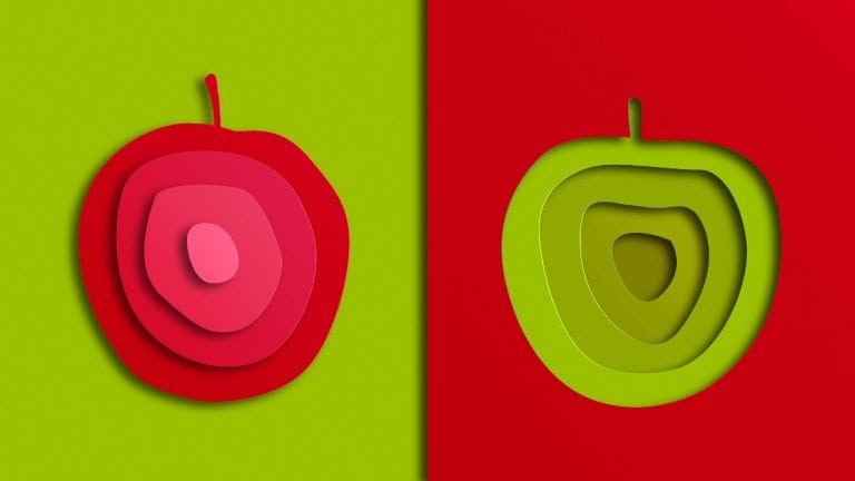 Two apples